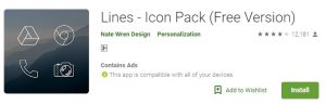 Lines Icon Packs mod apk