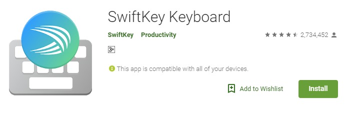 SwiftKey Keyboard emoji mod