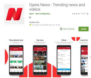 Opera News Mod Apk