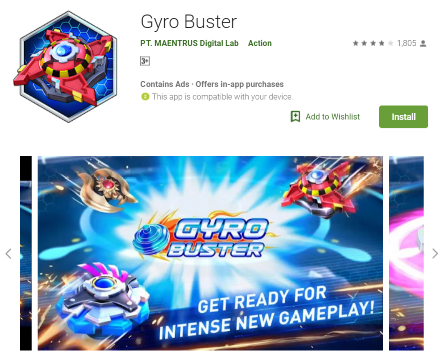 Gyro Buster Mod Apk