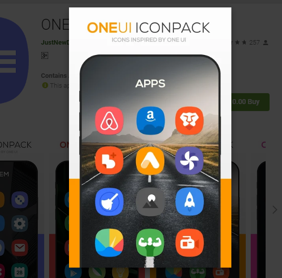 ONE UI Icon Pack Mod