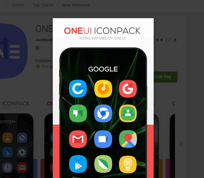 ONE UI Icon Pack Mod APK