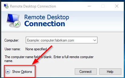 Microsoft Remote Desktop Connection