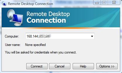 Remote Desktop Connection