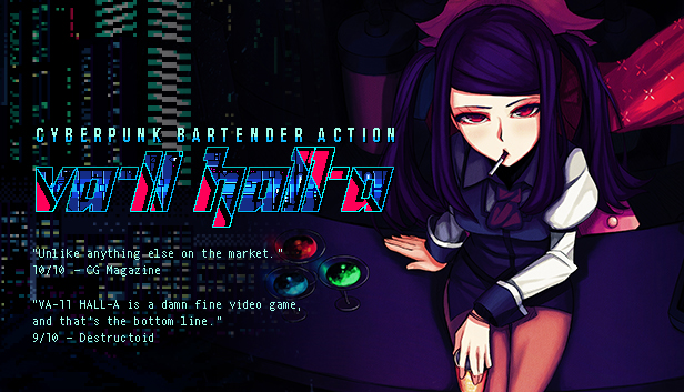 Va 11 Hall A Cyberpunk Bartender Action System Requirements TXT File Download