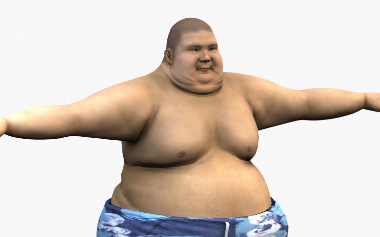 Fat Man 3d Model Free Download