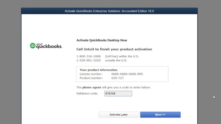 QuickBooks Pro Activation Key + Crack TXT File Free Download